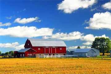 Une ferme rustique